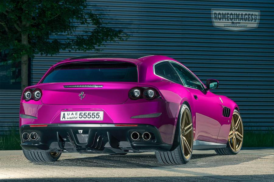  Ferrari GTC4Lusso on Vossen Wheels (HC-1) 2017 года  (фото 3 из 11)
